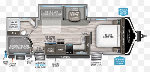 Imagine Travel Trailer 2800bh - Grand Design 2800bh Emoji,Sweet Emotion Layout