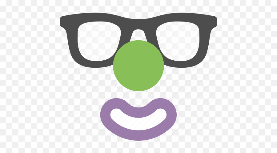 Clown Emoji Emoticon Face Mask Icon - Transparent Clown Makeup Png,Gaming Emoji