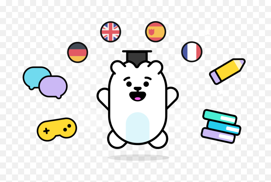 Happy Bear Is Happy Clipart - Dot Emoji,Htf Emoticon Disco Bear