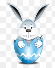 Free Easter Bunny Transparent Background Download Free Clip - Easter Bunny With Egg Icon Emoji,Bunny And Egg Emoji