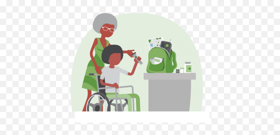 Individuals With Disabilities - Conversation Emoji,Emotion Wheelchair Disessemble
