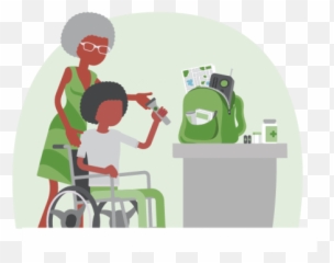 Individuals With Disabilities - Conversation Emoji,Emotion Wheelchair Disessemble