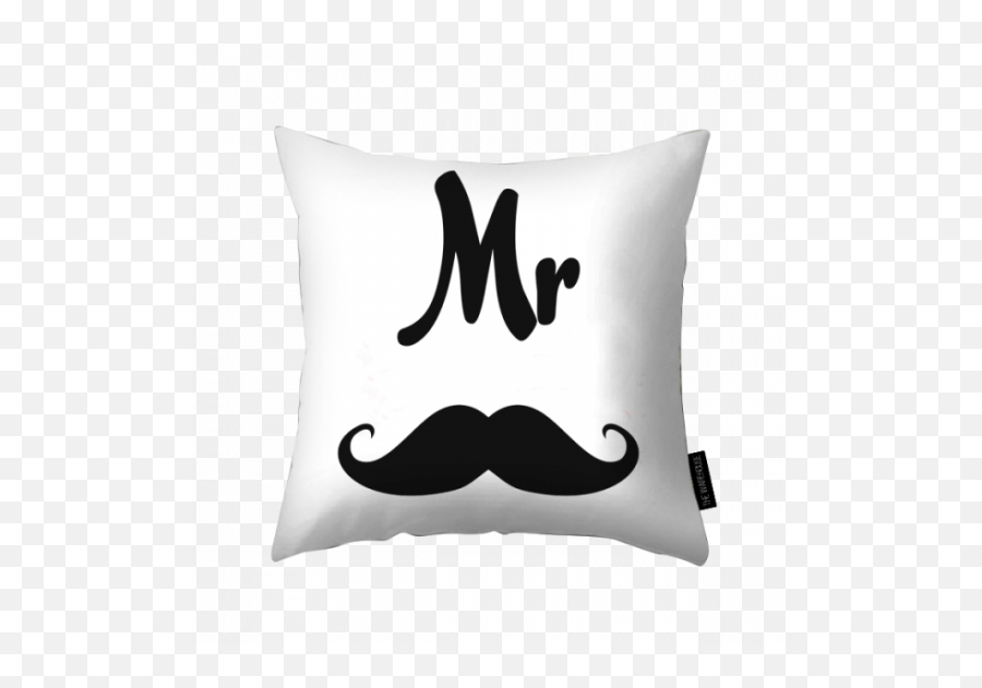 Mr Printed Pillow - Decorative Emoji,Emoji Changing Pillow