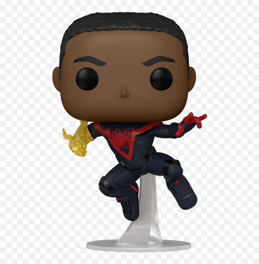 Miles Morales Classic Suit - Spiderman Pop Vinyl Emoji,Facebook Emojis Alfred E Neuman