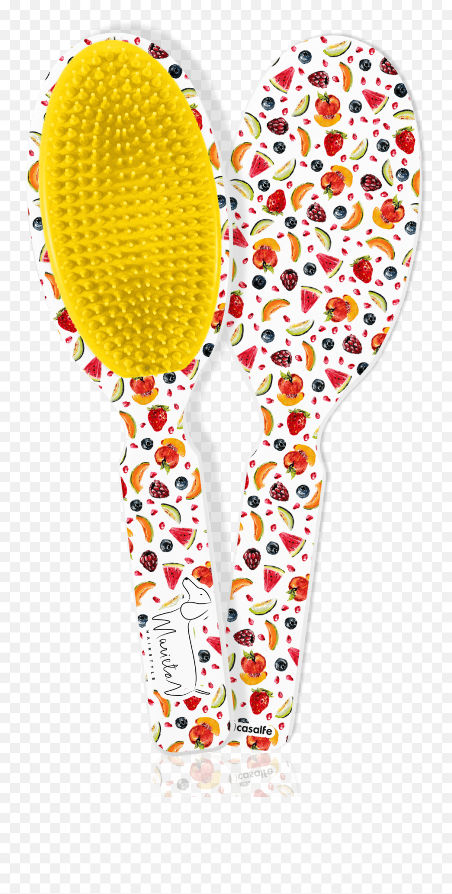 Fruitis Cepillo Desenreda Sin Tirones Casalfe By Marieta Emoji,Emojis Peine Png