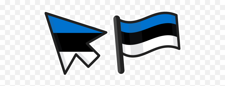 Estonia Flag - Vertical Emoji,Estonia Flag Emoji