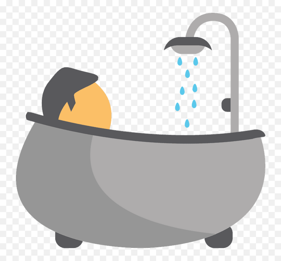 Person Taking Bath Emoji Clipart Free Download Transparent,Taking Emoji