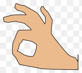 Finger Clipart Okay Finger Okay Transparent Free For - Horizontal Emoji,Ok Sign Emoji