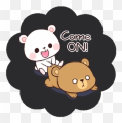 Milk Bear By You - Sticker Maker For Whatsapp Emoji,Bear Hug Emoji