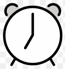 Alarm Clock Emoji - Wecker Emoji,Fire Alarm Emoji
