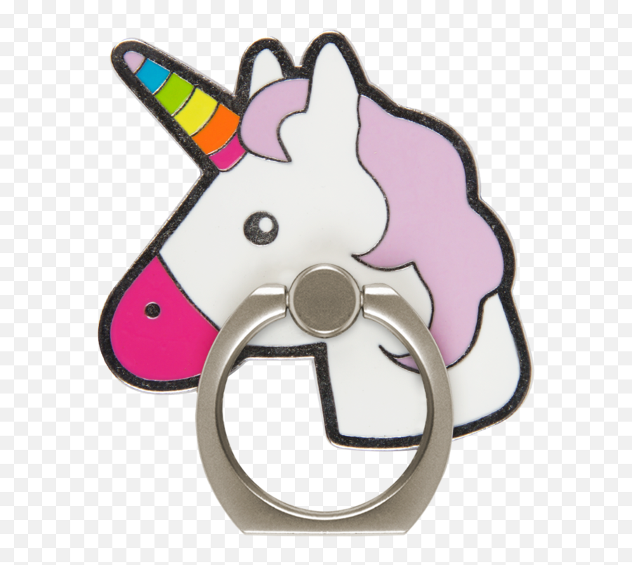 Unicorn Phone Finger Ring - Unicorn Phone Ring Emoji,Unicorn Emojis For Android