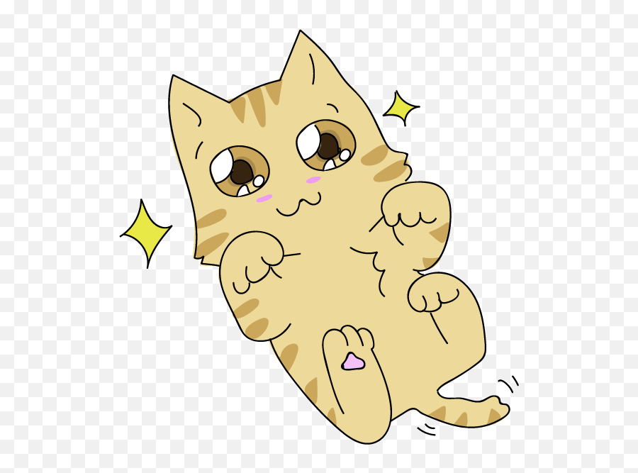 Download Funny Cat Emoji Stickers - Fun Stickers Png,Cute Cat Emoji