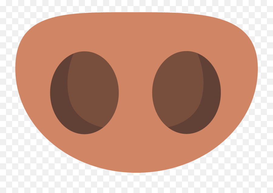 Pig Nose Emoji Clipart - Dot,Pig Nose Emoji