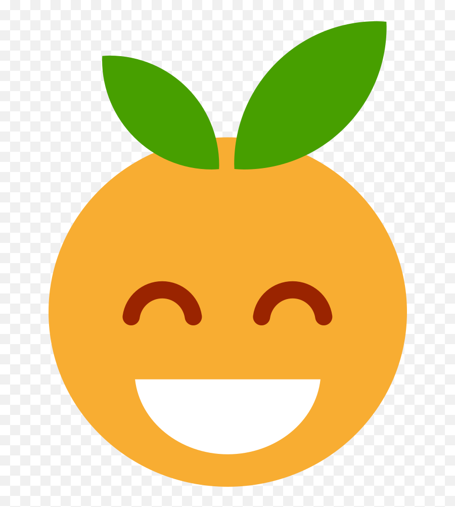 Openclipart - Laughing Fruit Emoji,Nn Emoticon