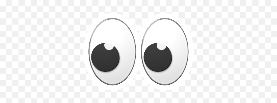 Eyes Emoji - Eyes Emoji Black Background,Eyes Emoji