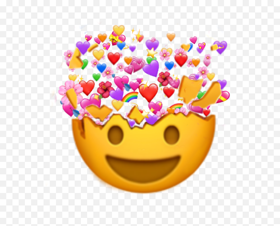 Emoji Surprised Heart Love Sticker - Surprised Love Emoji,Surprised Emoji Transparent