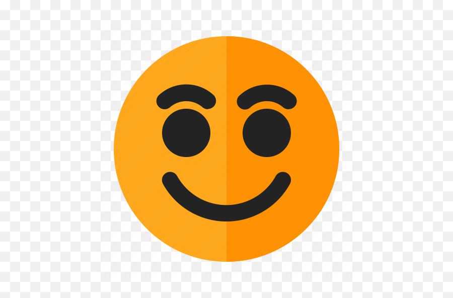 Emoji Emoticon Happy Smile Icon - Download On Iconfinder Wide Grin,Simle Emoji