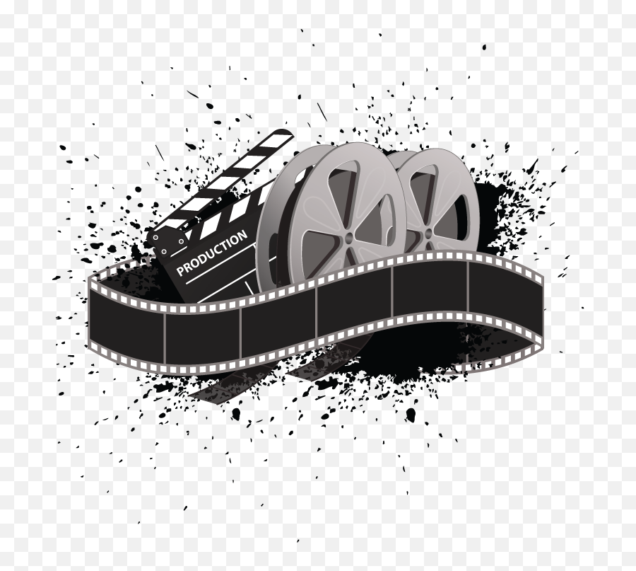 Download Movie - Video Editing Logo Design Full Size Png Vector Image Background Film Emoji,Video Emoji Png