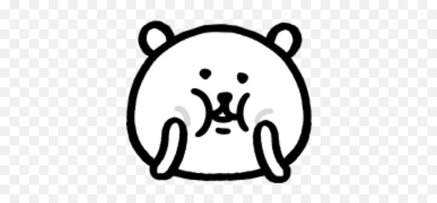 W Bear Emoji Whatsapp Stickers - Teddy Fresh W Bear Emoji,Animated Bear Emoticon