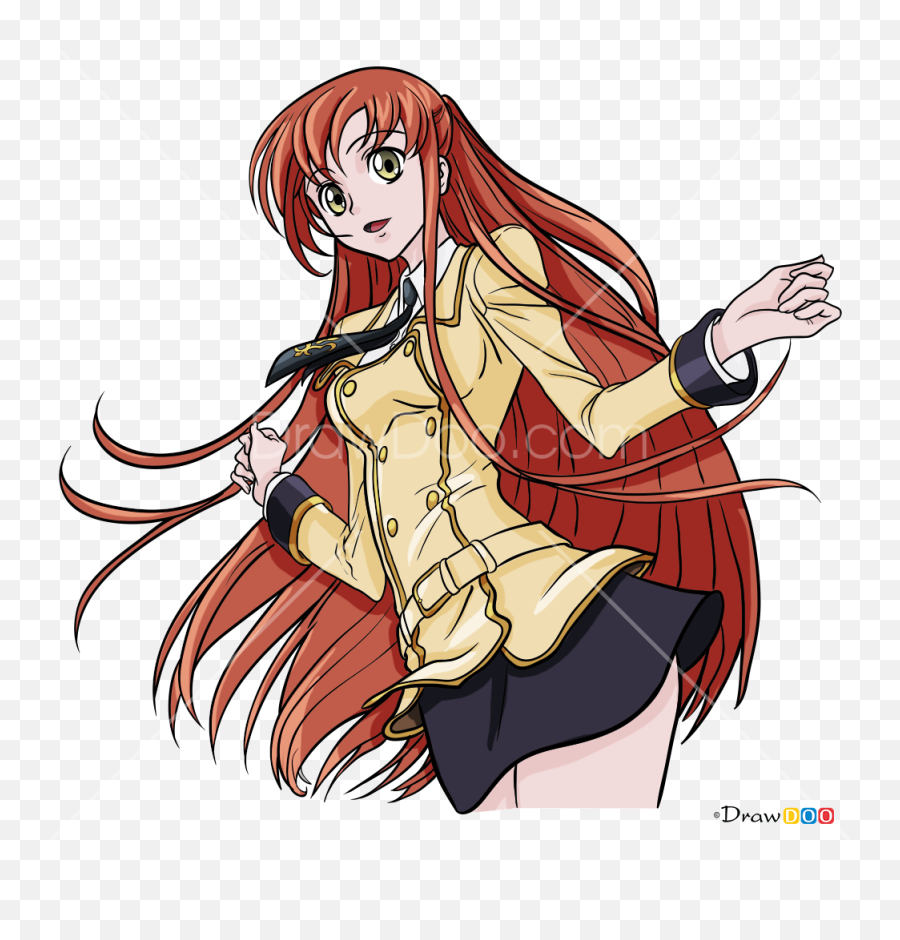 How To Draw Shirley Fenette Code Geass - Fictional Character Emoji,Code Geass Emoji