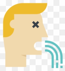Vomiting Nausea Throw Up Puke Chuck Free Icon Of - Hair Design Emoji,Throw Up Emoticon