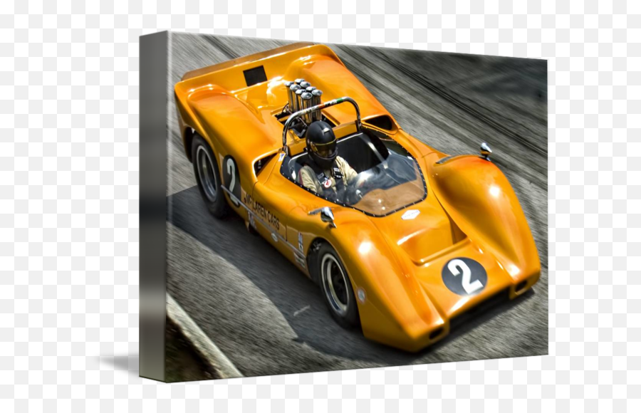 Mclaren M6b - Race Car Emoji,Emotions In Motorsport Photography