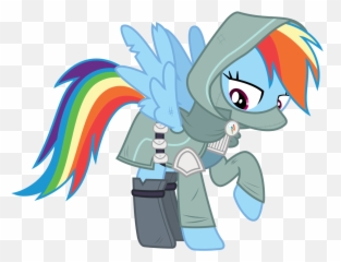 E17 - Mlp Rainbow Dash Rogue Emoji,Fantasy Dungeons Dragons Discord Emojis