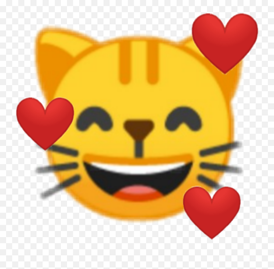 Huawei Sticker - Cat Emoji Smile,Art Brush Emojis
