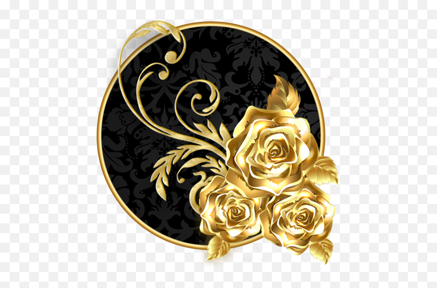 Amazoncom Lava Rose Golden Live Wallpaper Appstore For - Gold Rose Emoji,Emoji Movie Wallpaper