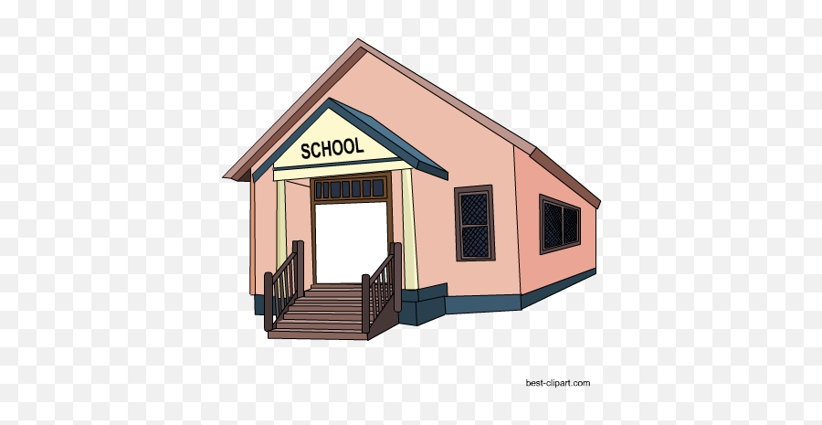 Free School And Classroom Clip Art - School Clipart Side View Emoji,Emoji Clipart Back To School
