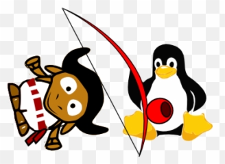 Gnu Tux Capoeira Clipart - Clip Art Emoji,Capoeira Emoticon