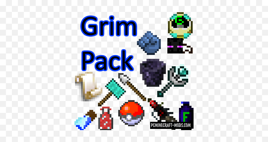 Grim Pack - Dot Emoji,More Emotions Mod 1.8