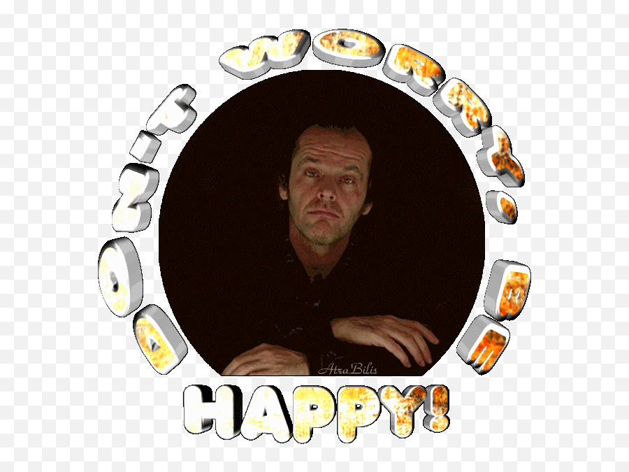 Top Creepy Reaction Stickers For Android U0026 Ios Gfycat - Jack Nicholson Gif Emoji,Jack Nicholson Emotions