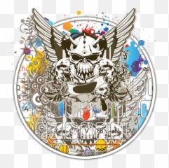 Printing Rock Skull Graffiti Art Theme Emoji,Hip Hop Emoji Graffiti