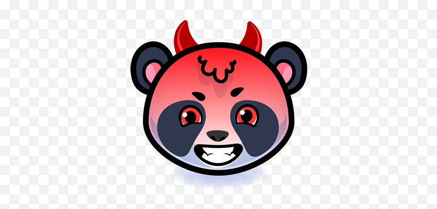 Emotion Panda Sticker - Emoji By Lam Vu Dot,Panda Emotion Clipart