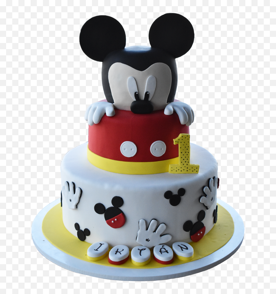 Pasteles Infantiles Clásicos - Pastel De Mickey Mouse Emoji,Pasteles De Emojis