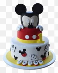 Pasteles Infantiles Clásicos - Pastel De Mickey Mouse Emoji,Pasteles De Emojis