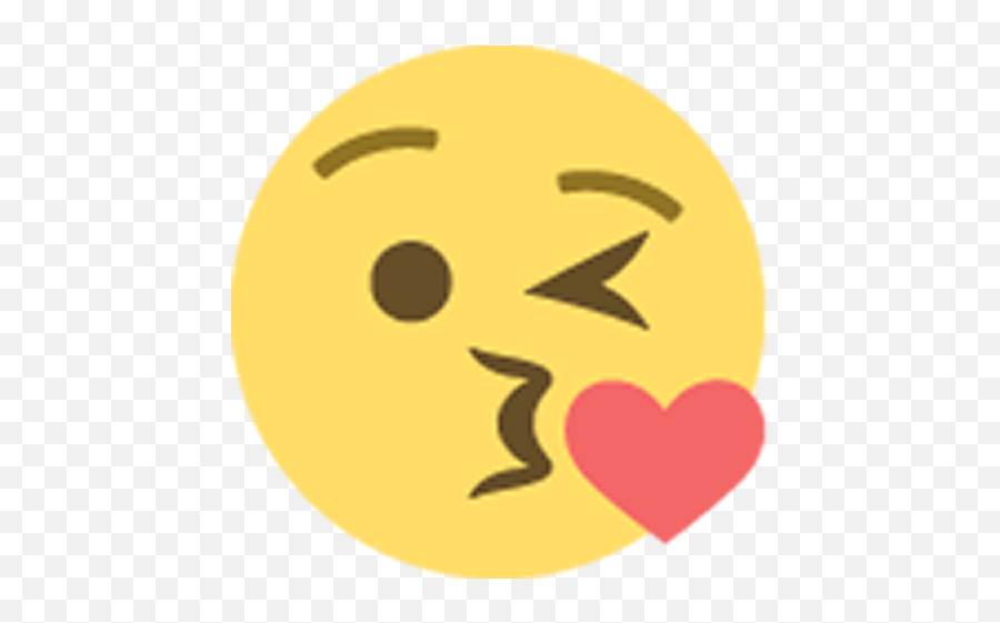 Emojione 1f618 - Facebook Emoji Kiss,Emoticon Shy Code