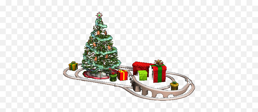 Tren Animado Gif Png Emoji,Emoticon Gif Animado De Navidad