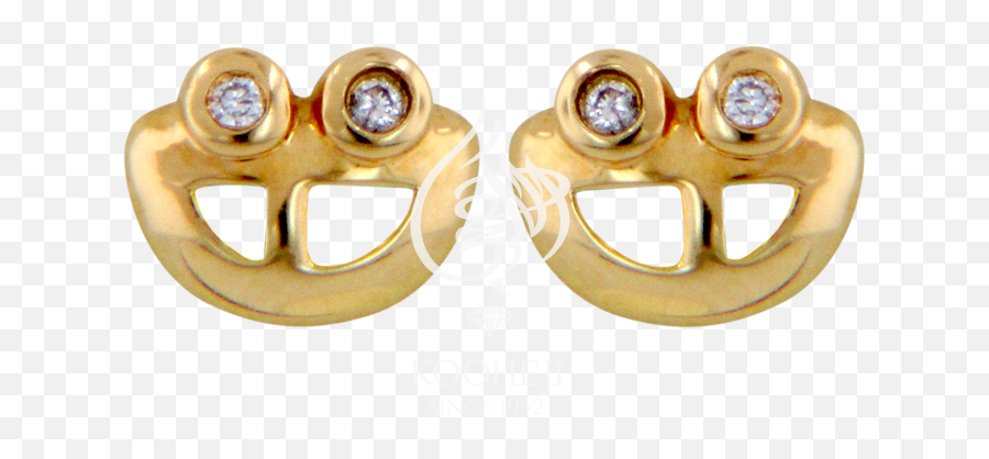 E746057 Kooheji Jewellery Emoji,Emoticon With Earrings