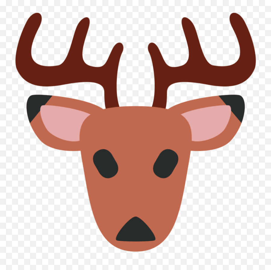 Deer Emoji Meaning With Pictures - Deer Emoji Twitter,Reindeer Emoji
