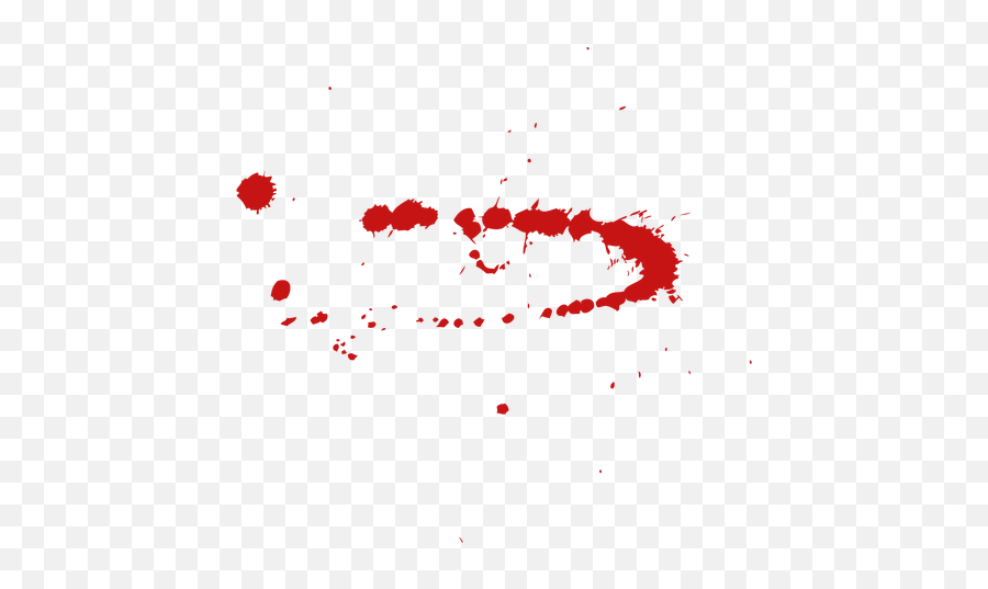 Paint Blood Splatter - Dot Emoji,Blood Drop Emoji