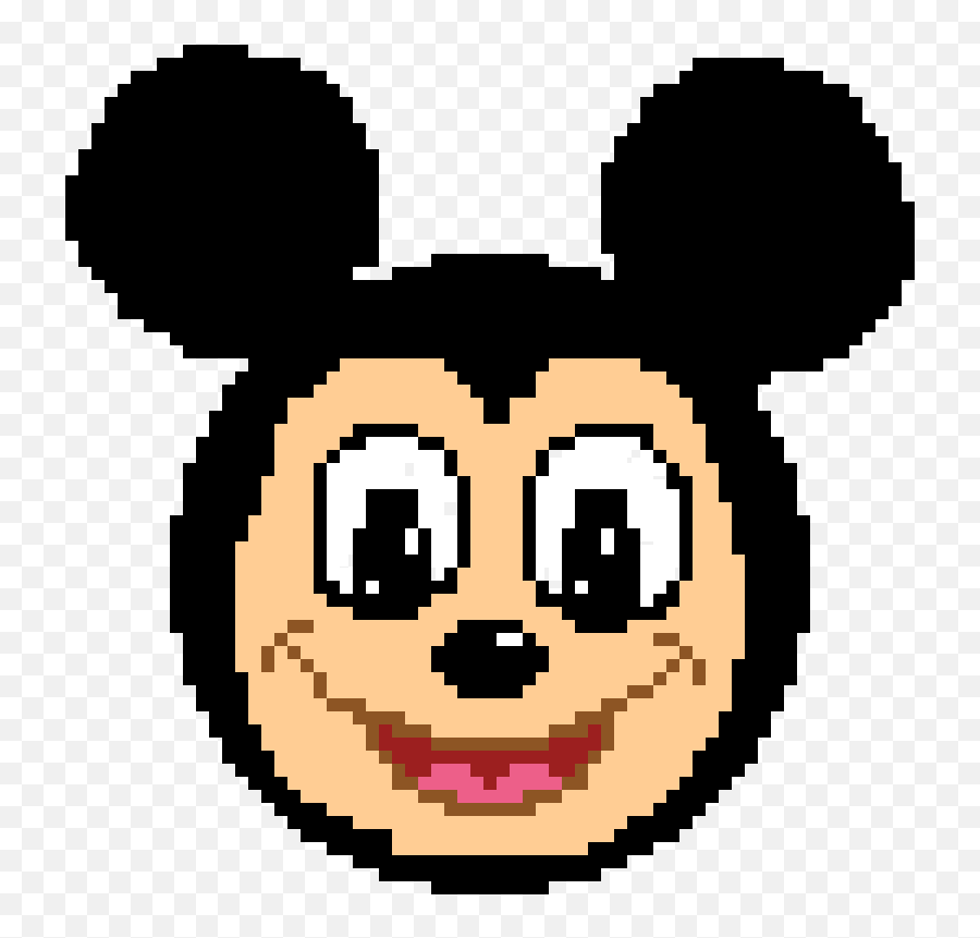 Pixilart - Mickey Mouse By Anonymous Homonymous Hemianopsia Emoji,Mouse Emoticon