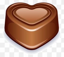 Chocolate Heart Clipart Free Download Transparent Png Emoji,Heart Present Emoji