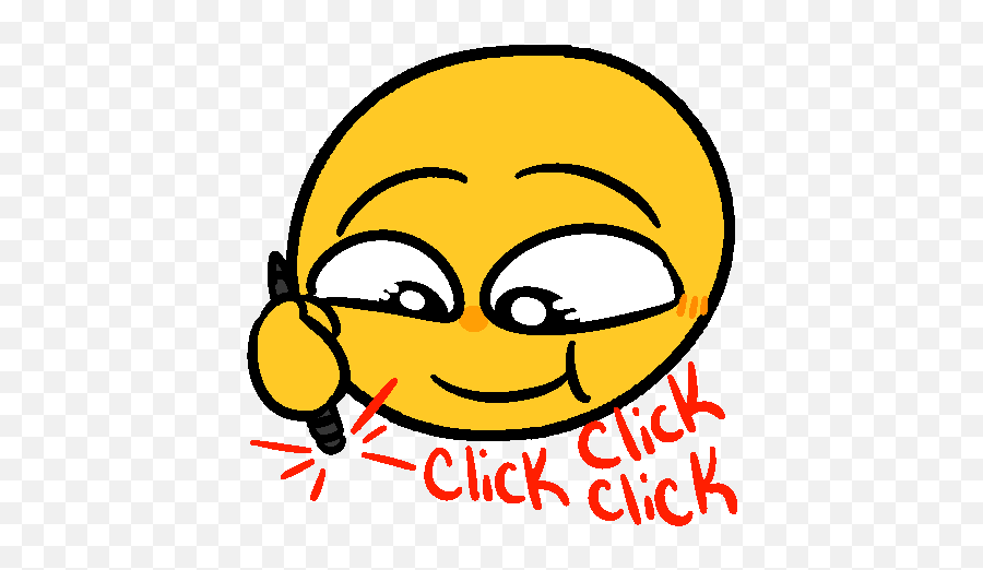 A Pen Click Stim Feel Free To Use In Your Servers And If Emoji,Emoji Shrug Meme