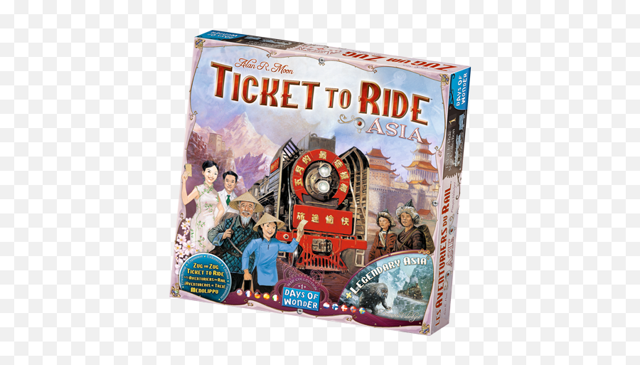 Ticket To Ride Asia Expansion 1 Emoji,T-t Emoji