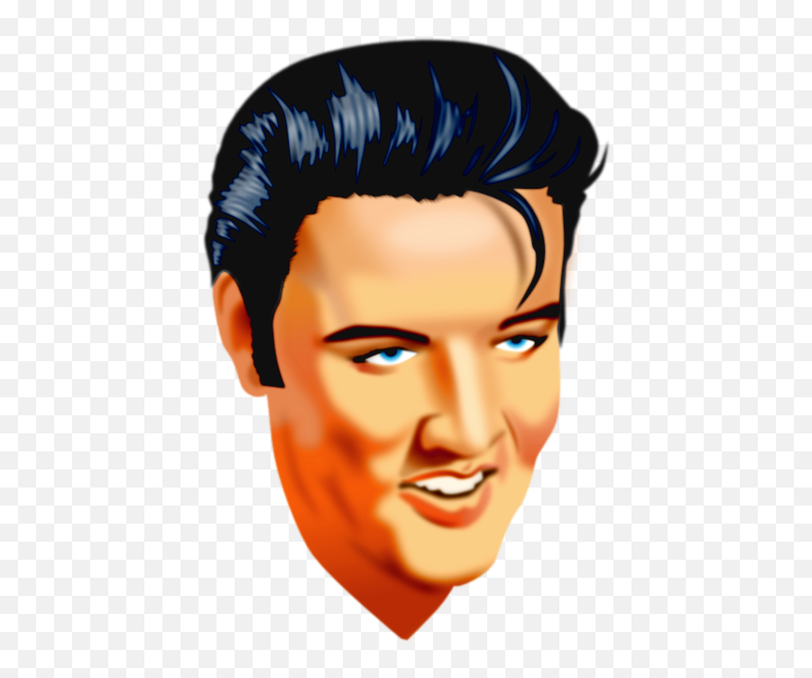 Mr - Hair Design Emoji,Elvis Presley Emoji
