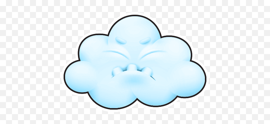Cloud Emoji By Marcossoft - Sticker Maker For Whatsapp,-a Emoji