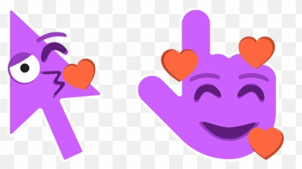 Cursoji - Loving Chrome Web Custom Loving Happy Emoji,Skeptical Face Emoji