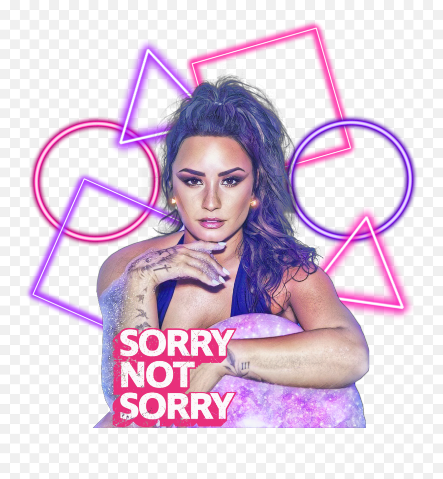 Demilovato Demi Sticker - Demi Lovato Sorry Not Sorry Png Emoji,Sorry Not Sorry Emoji